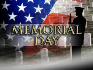 Memorial Day Memorial Day